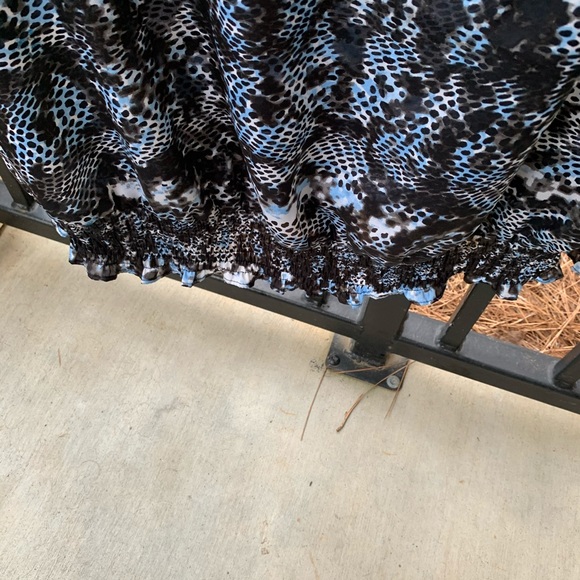 A.n.a 3X Summer Blouse navy - Picture 3 of 3